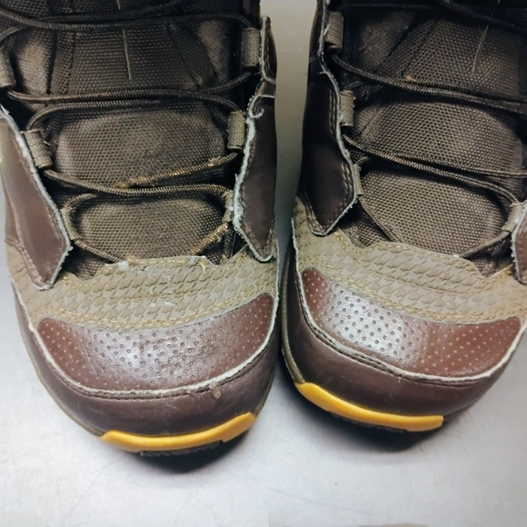 Men's Brown Snowboard Boots Salomon Dialogue - Picture 5 of 14